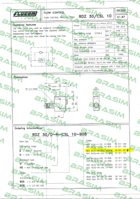 Flucom-RDZ 30/D-HG-CSL 10-B06 33 011 151  price