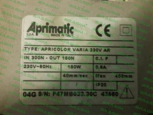 Aprimatic-43503/023  price