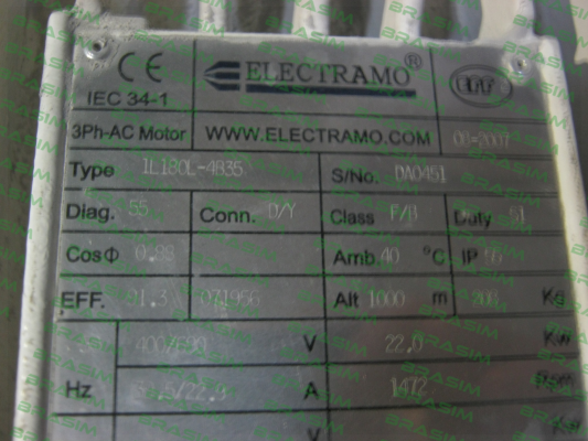 Electramo-1L180L-4B35 obsolete, replaced by  YX3-180L-4  price