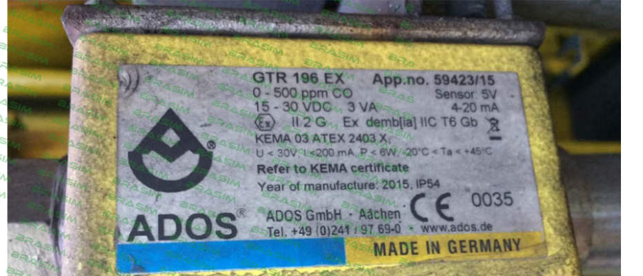 Ados-GTR 196 EX obsolete,replaced by GTR 196 EX(TOX) price