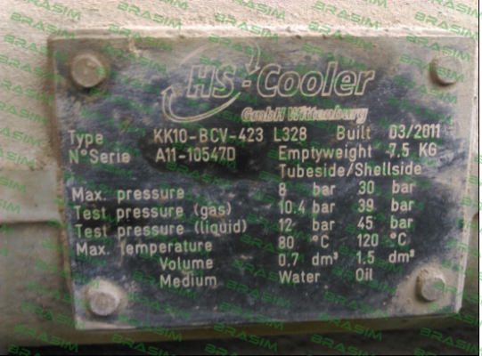 HS Cooler-KK10-BCV-423 L328 price