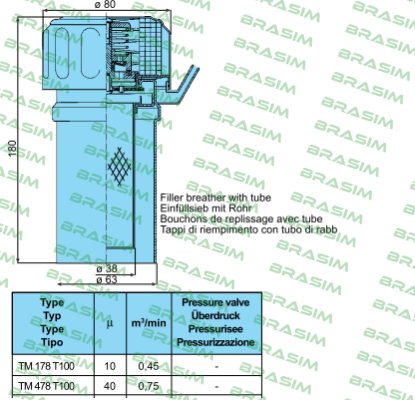 Sofima Filtri-TM 478 T100  price