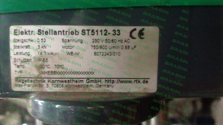 RTK Regeltechnik-ST5112-33 obsolete, replaced by REact 30E-074 price