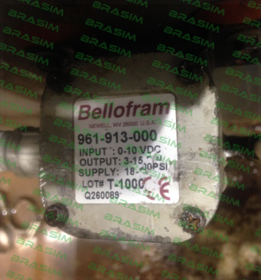 Bellofram-961-913-000 price