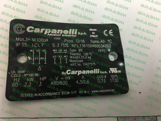 Carpanelli-L116150460034002  OEM price