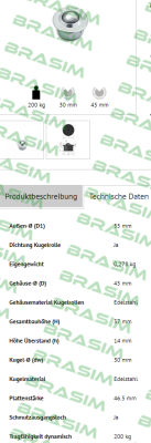 Torwegge-P/N: 0026966 Type: KR-BKVA-30  price