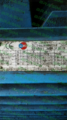 Almo-TYPE SM 160 M4 LL, alternative is  ELV160M4-B3 5-400 7XMPT (Brand is Elvem), alternative  ST3-160M4-LLNS-PTC( brand Almo)  price