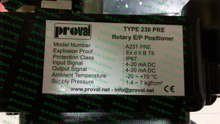 Proval-A231PRE-PT price