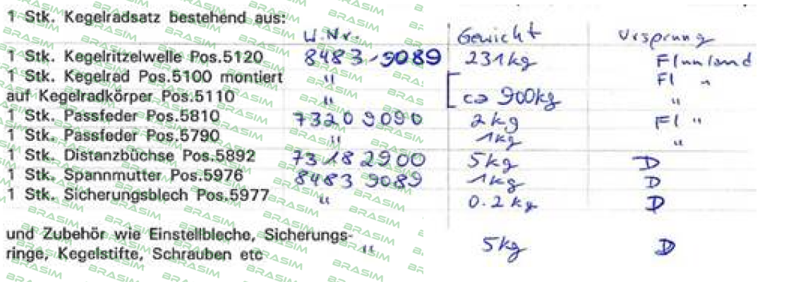 Rhein-Getriebe-Kegelradsatz (000105) price