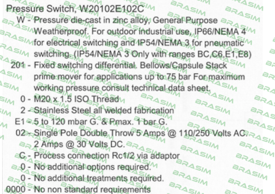 Delta Controls-W-201-0-2-E1-02-C                     price