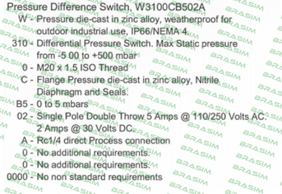 Delta Controls-W-310-0-C-B5-02-A                    price