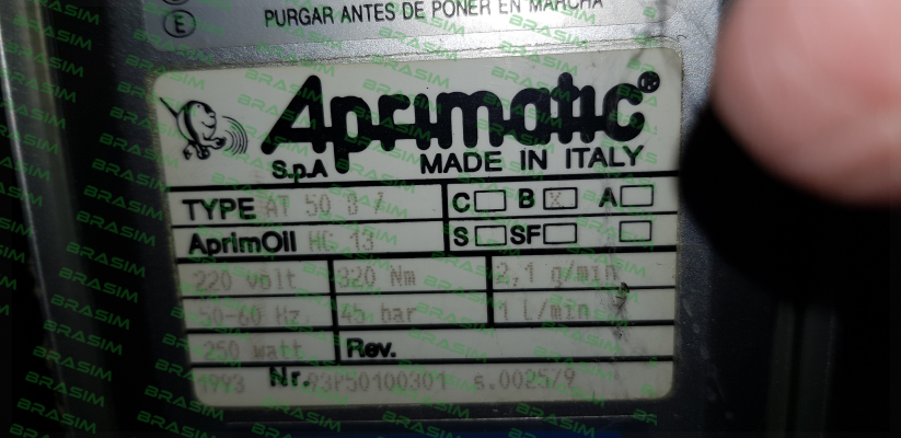 Aprimatic-AT50 B7 (41200/005)  price