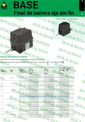 Ter Tecno Elettrica Ravasi-PFA9067A0050003 price