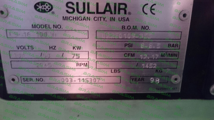 Sullair-02250109-355,obsolete,alternative complete unit model ST7508   price