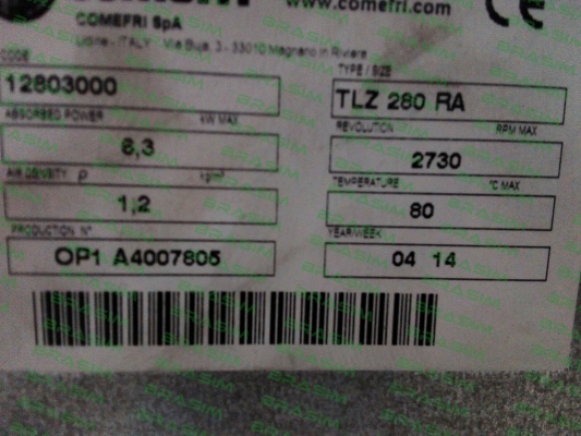 Comefri-TLZ 280 RA price