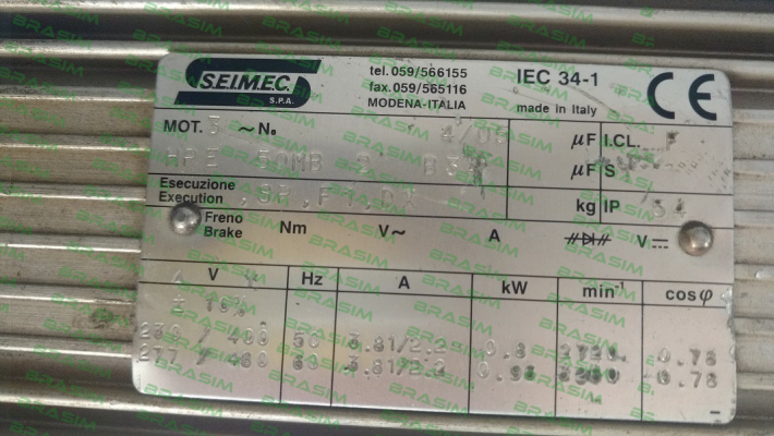 Seimec (Rossi)-HPE 50 MB 2 230.400-50 B34  price