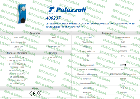 Palazzoli-400237  price