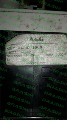 AEG-MEY RAPID 1000 price