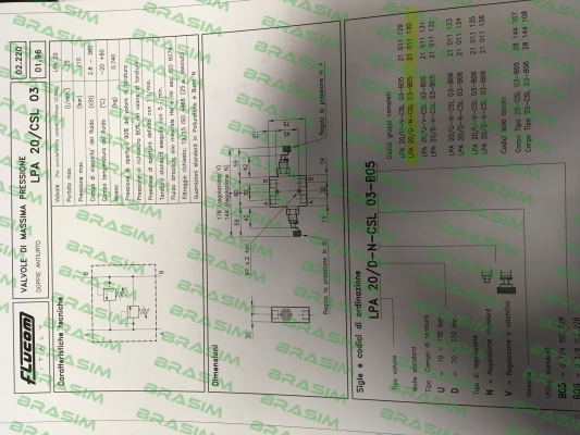 Flucom-LPA 20 / D-N -CSL 03-B05   21 011 130   price