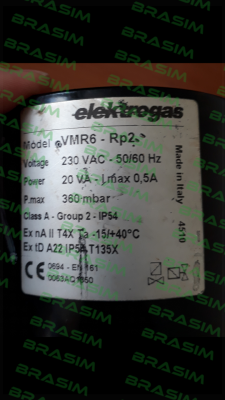 Elektrogas-VMR6  price