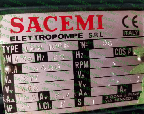 Sacemi-IMM100/B  price