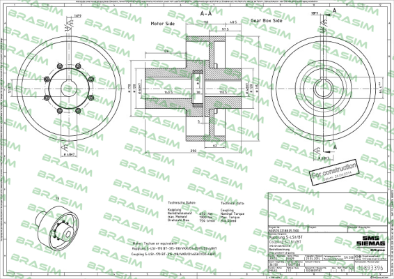 Tschan-SL BT 170 – St – VkR  price