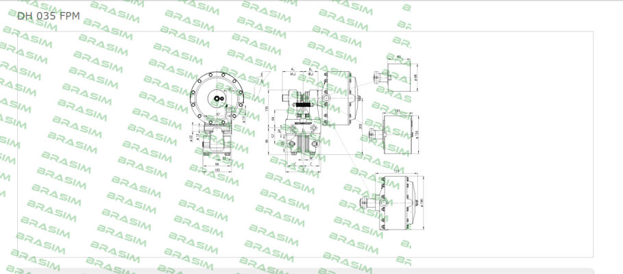 Ringspann-DH 035 FPM-122R-12  price