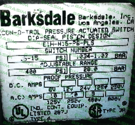 Barksdale-E1H-H15-P6-PLS  price