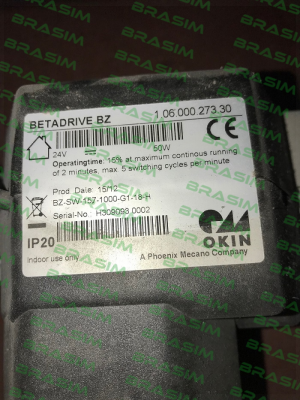 Okin-BZ-SW-157-1000-G1-18-H price