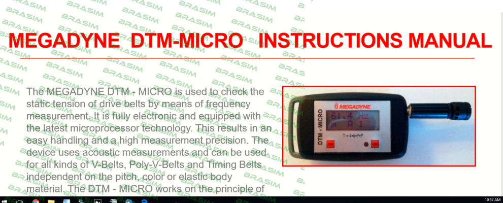 Megadyne-DTM-MICRO price