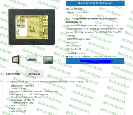 TSUBIS-LCD12-0035 - obsolete, replaced by - LCD12-0035c  price