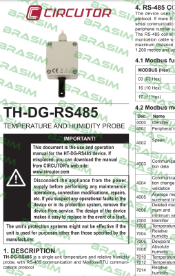 Circutor-TH-DG-RS485  price