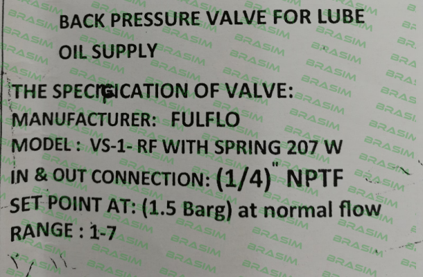 Fulflo-VS-2R-SS-WS  price