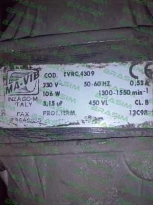 MA-VIB-Code: EVRC.4309 REPLACED BY ER4L330SA.002  price