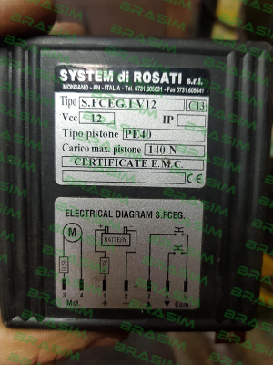 System di Rosati-S.FCEG.IV12 price