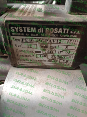 System di Rosati-PE40-45GPAV12 price