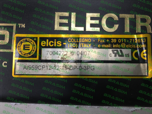 Elcis-A/959CP12-12-15-DP-0-3PG   price