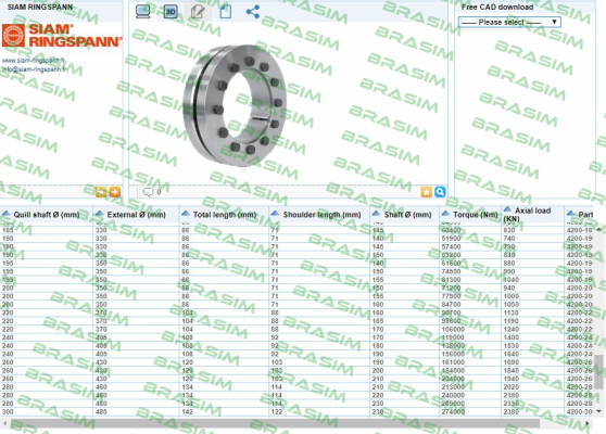 Ringspann-RLK 603-195  price