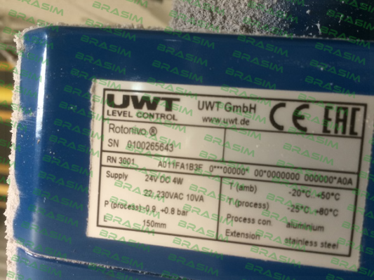 Uwt-RN 3001 A011FA1B3F  price