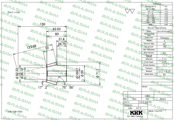 KHK-SB4-1560  price