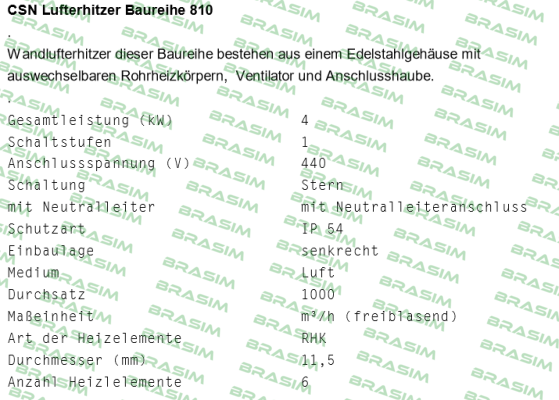 Schniewindt-CSN Lufthitzer 810/4 (24710603630445425)  price