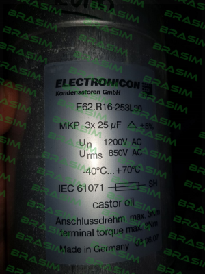 Electronicon-E62.R16-253L30 price