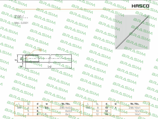 Hasco-089710  price