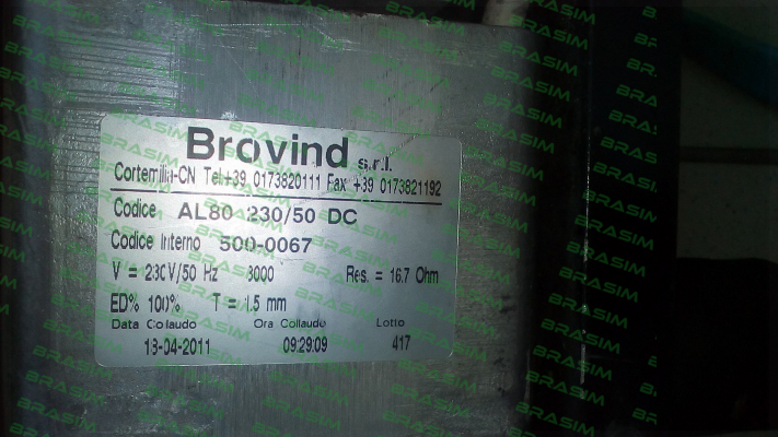 Brovind-10AL80-220-50DC price