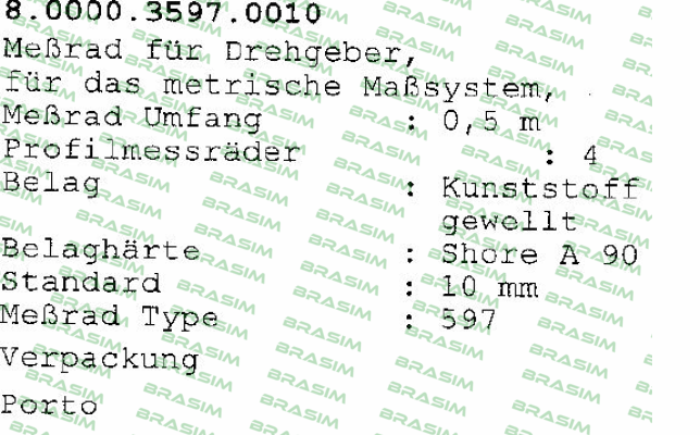 Kübler-8.0000.3597.0010 price