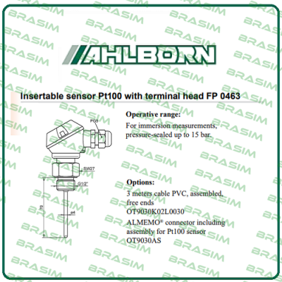 Ahlborn-FP0463  price