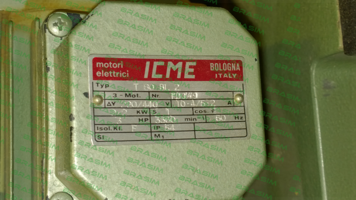 Icme Motor-T 80 BL 2  price