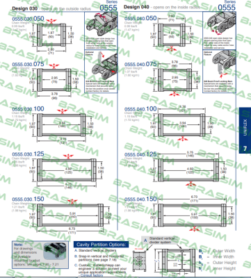 Tsubaki Kabelschlepp-0555.050.100.160  price