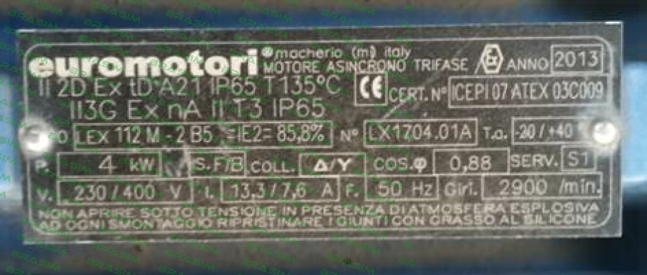 Euromotori-LEX112MP2B5  price