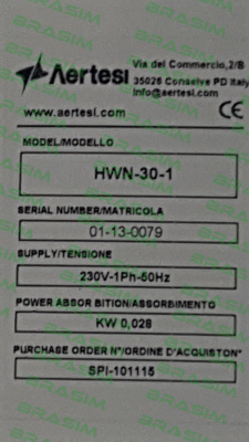 Aertesi-HWN30/40 price